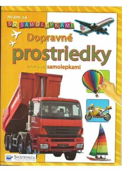 Dopravné prostriedky - Hrám sa so samolepkami