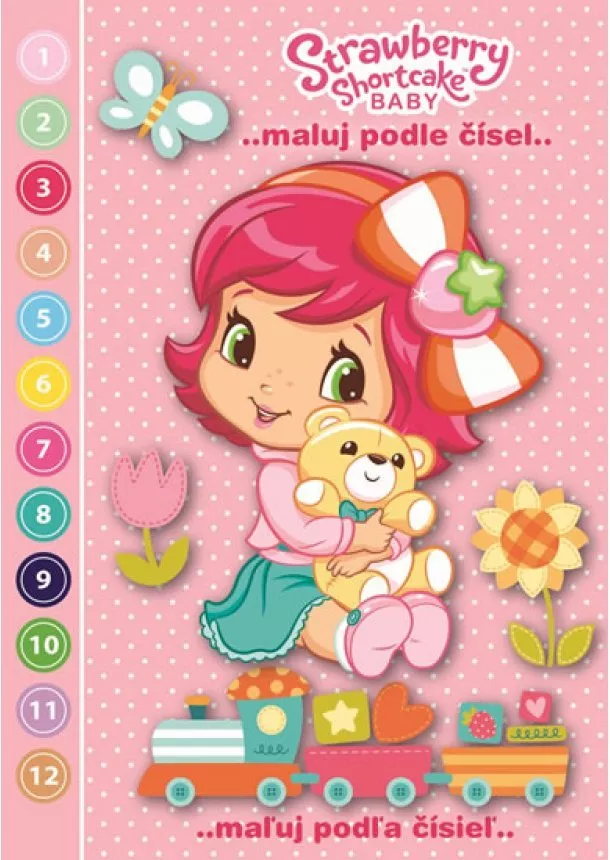 autor neuvedený - Strawberry Shortcake Baby - Maluj podle čísel