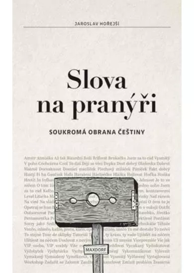 Slova na pranýři