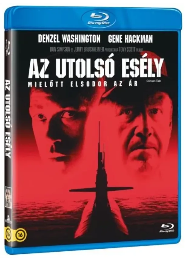 Tony Scott - Az utolsó esély  (Hu) - Krvavý příliv (maďarský obal)