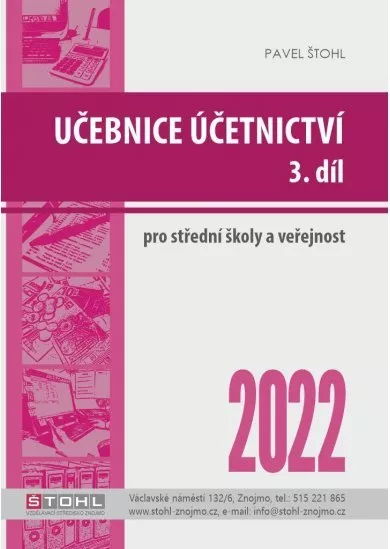 Učebnice Účetnictví III. díl 2022
