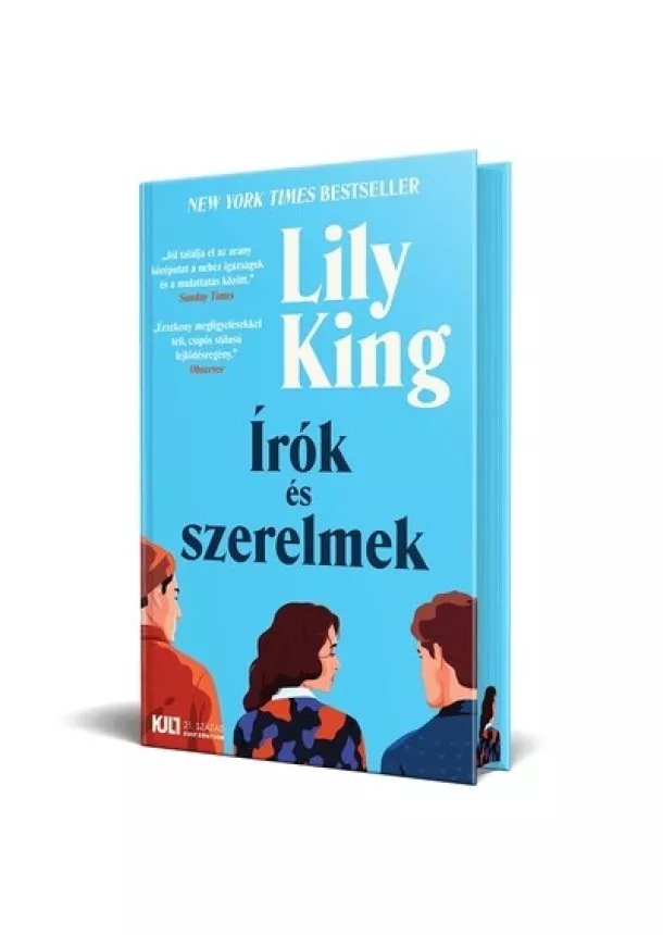 Lily King - Írók és szerelmek (élfestett kiadás)