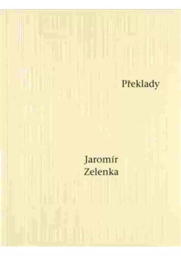 Jaromír Zelenka - Překlady