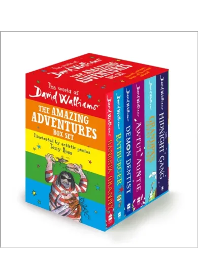 The World of David Walliams: The Amazing Adventures Box Set