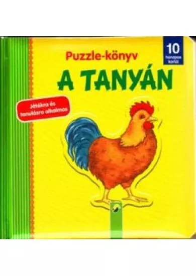 Puzzle-könyv: A tanyán /10 hónapos kortól