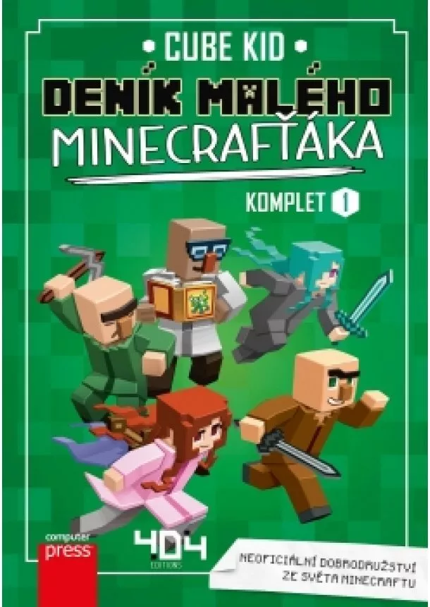 Cube Kid - Deník malého Minecrafťáka komplet 1
