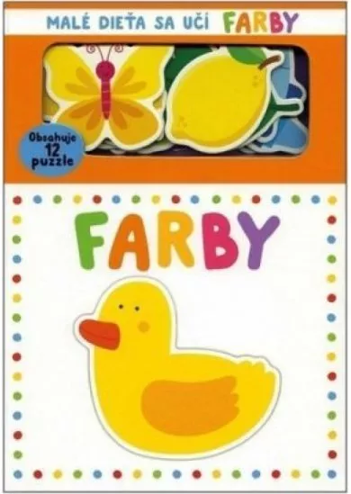 Malé dieťa sa učí - Farby