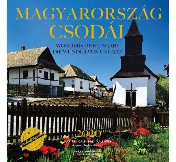 Naptár - Magyarország Csodái 2020 - 22x22 cm