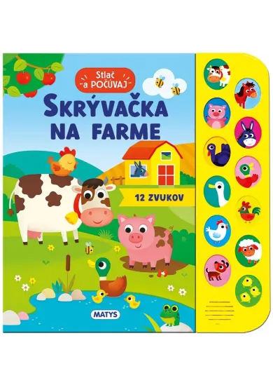 Stlač a počúvaj: Skrývačka na farme