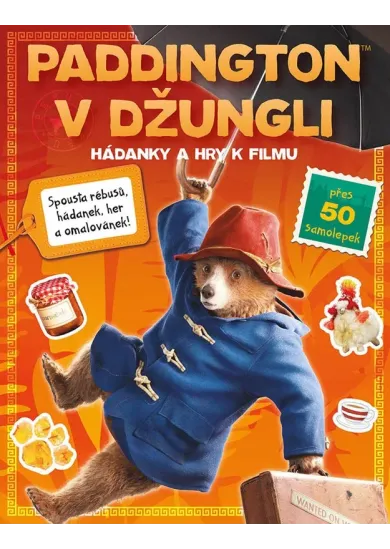 Paddington v džungli - Hádanky a hry k filmu