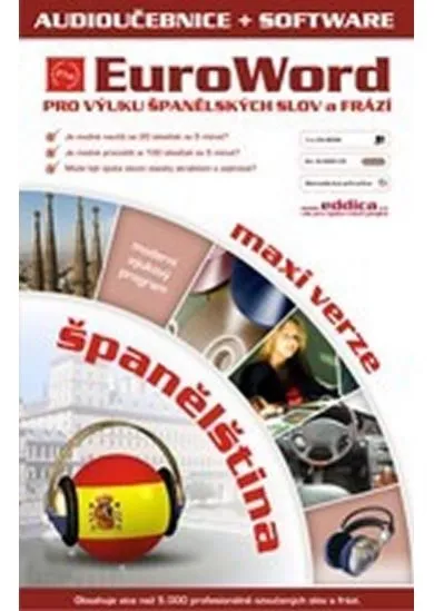 Euroword - španělština maxi - CD