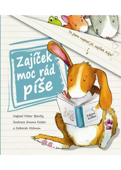 Zajíček moc rád píše
