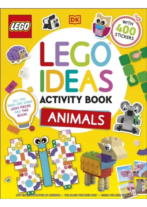  DK - LEGO Ideas Activity Book Animals