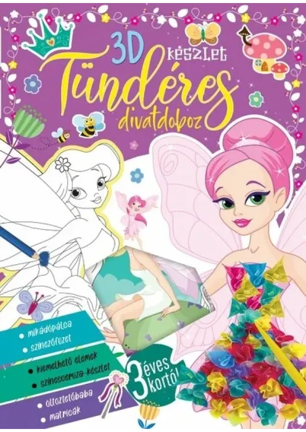 3D készlet - Tündéres divatdoboz