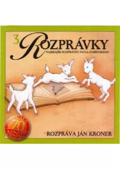 CD-Najkrajšie rozprávky P. Dobšinského(3)