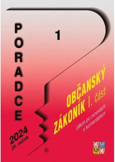 Poradce 1/2024 Občanský zákoník I. část po novele s komentářem