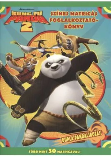 KUNG FU PANDA 2. /SZÍNES MATRICÁS FOGLALKOZTATÓKÖNYV