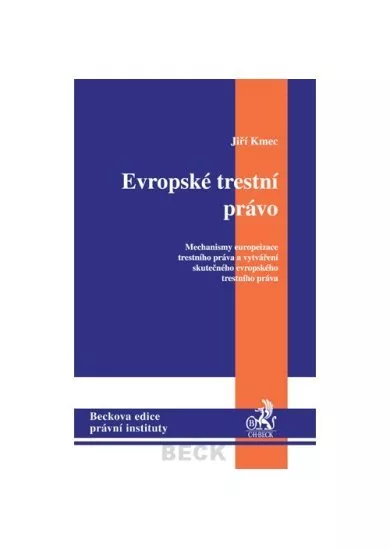 Evropské trestní právo