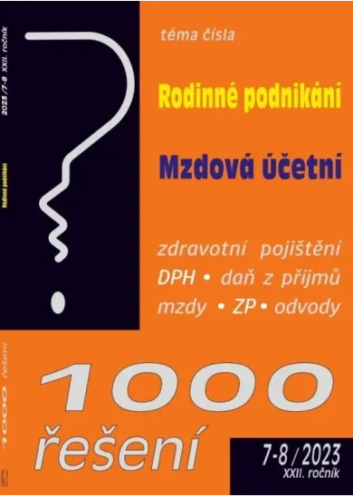 1000 řešení 7-8/2023