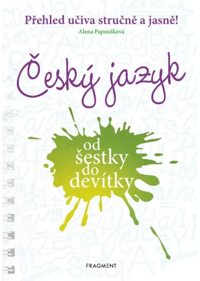 Český jazyk od šestky do devítky