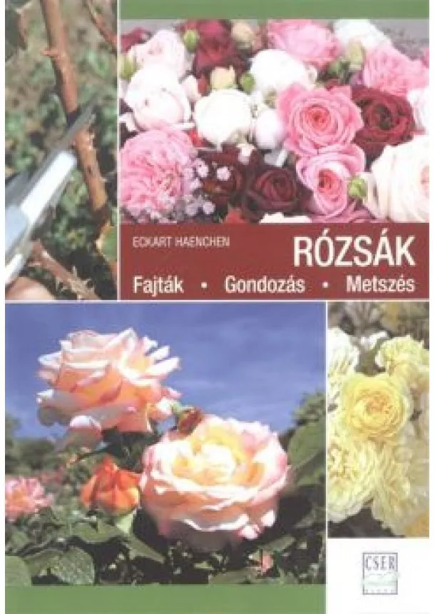 Eckart Haenchen - Rózsák /Fajták, gondozás, metszés