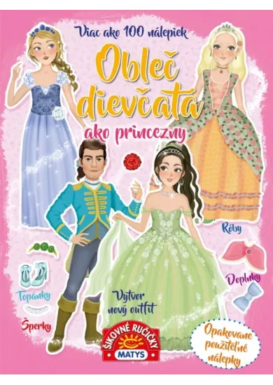 Obleč dievčatá ako princezny