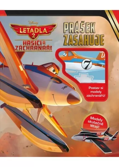 Letadla 2 - Hasiči a záchranáři - Prášek zasahuje - Postav si modely záchranářů!