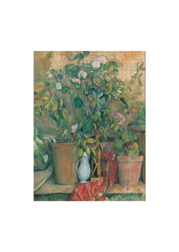 Cezanne’s Terracotta Pots and Flowers Puzzle