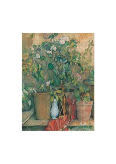 Cezanne’s Terracotta Pots and Flowers Puzzle