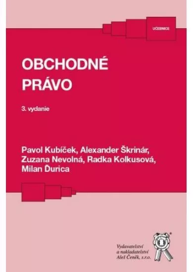 Obchodné právo (3. vydanie)