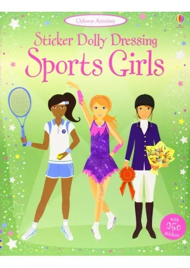 Sticker Dolly Dressing Sports Girls