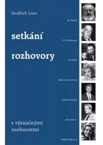 Setkání a rozhovory s význačnými osobnos