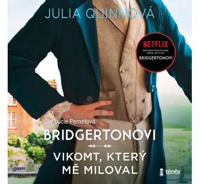 Julia Quinnová:  Bridgertonovi - Vikomt, který mě miloval (čte Lucie Pernetová) - MP3-CD - MP3-CD