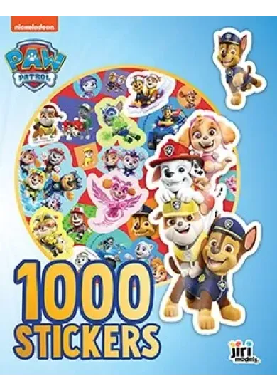 1 000 samolepiek v zošite Labková patrola