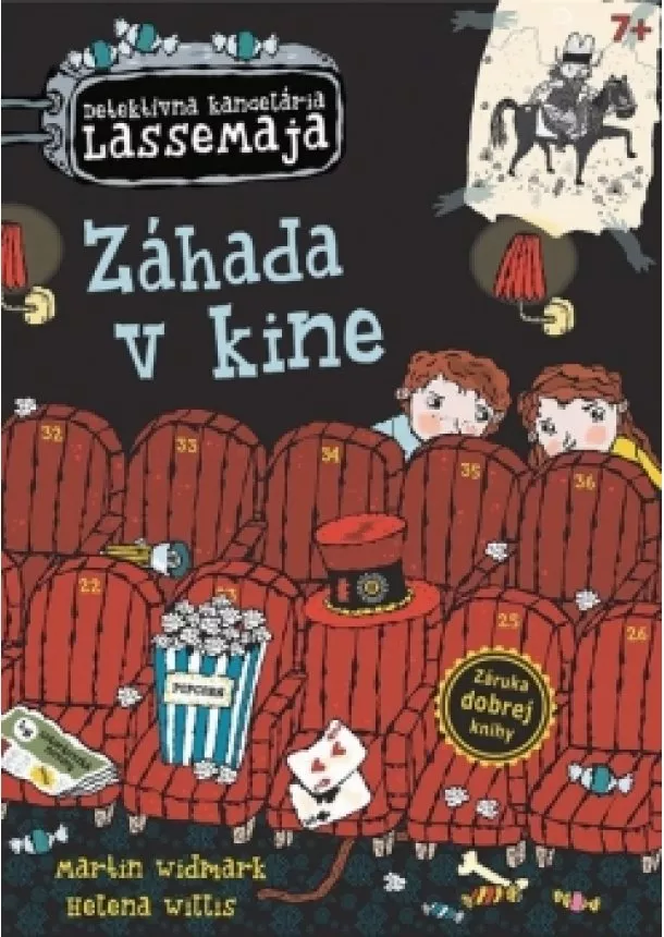 Martin Widmark - Detektívna kancelária LasseMaja 7 -  Záhada v kine