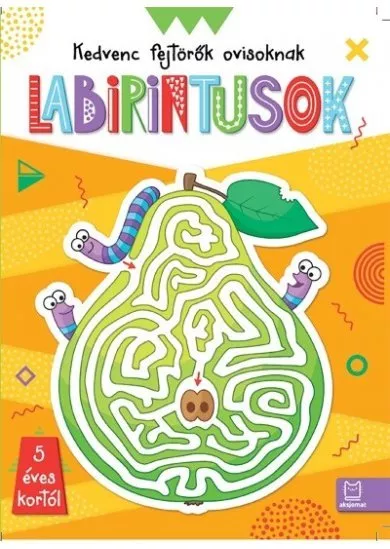 Kedvenc fejtörők ovisoknak - Labirintusok