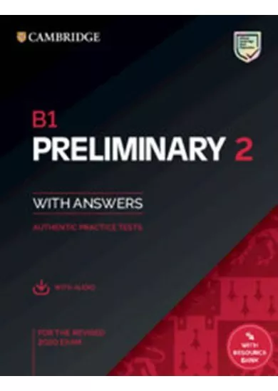 Cambridge B1 Preliminary 2 Student´s Book with Answers with Audio with Resource Bank