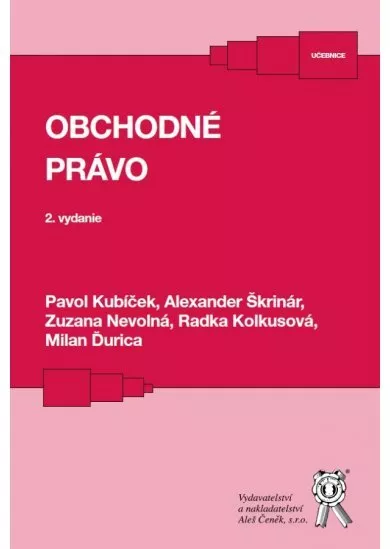 Obchodné právo (2. vydanie)