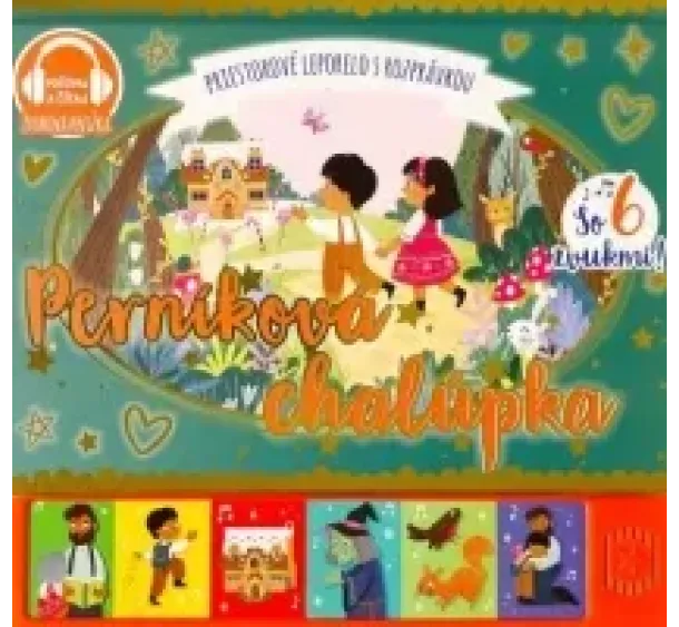 kol. - Perníková chalúpka - priestorové leporelo