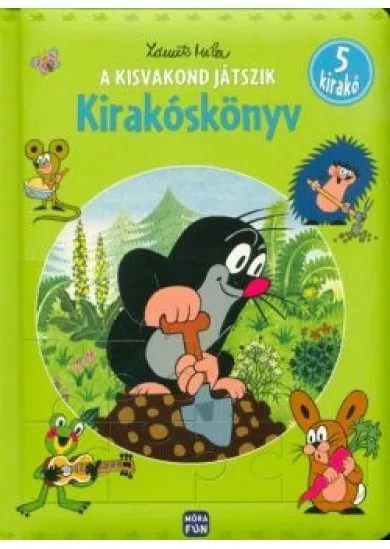 A kisvakond játszik - Kirakóskönyv /5 kirakó (4. kiadás)