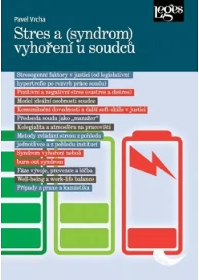 Stres a (syndrom) vyhoření u soudců