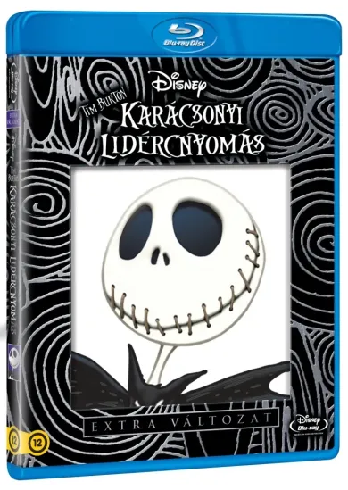 Karácsonyi Lidércnyomás  (Hu) - Ukradené vánoce Tima Burtona (maďarský obal)