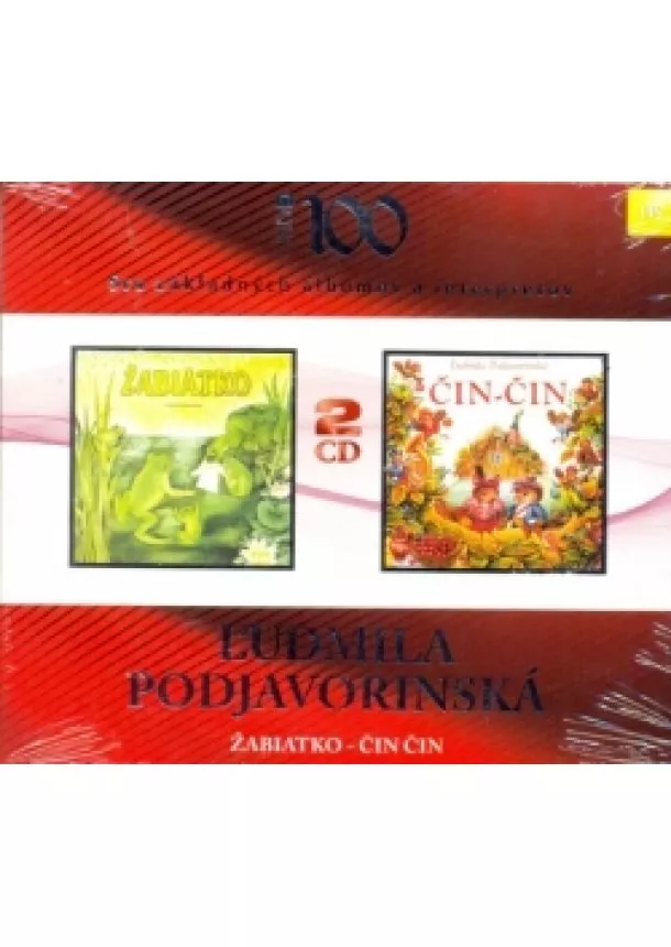 Ľudmila Podjavorinská - 2CD-Žabiatko, Čin - Čin