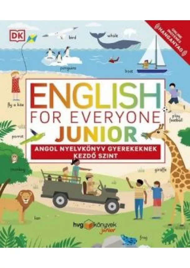 Nyelvkönyv - English for Everyone Junior: Angol nyelvkönyv gyerekeknek - Kezdő szint
