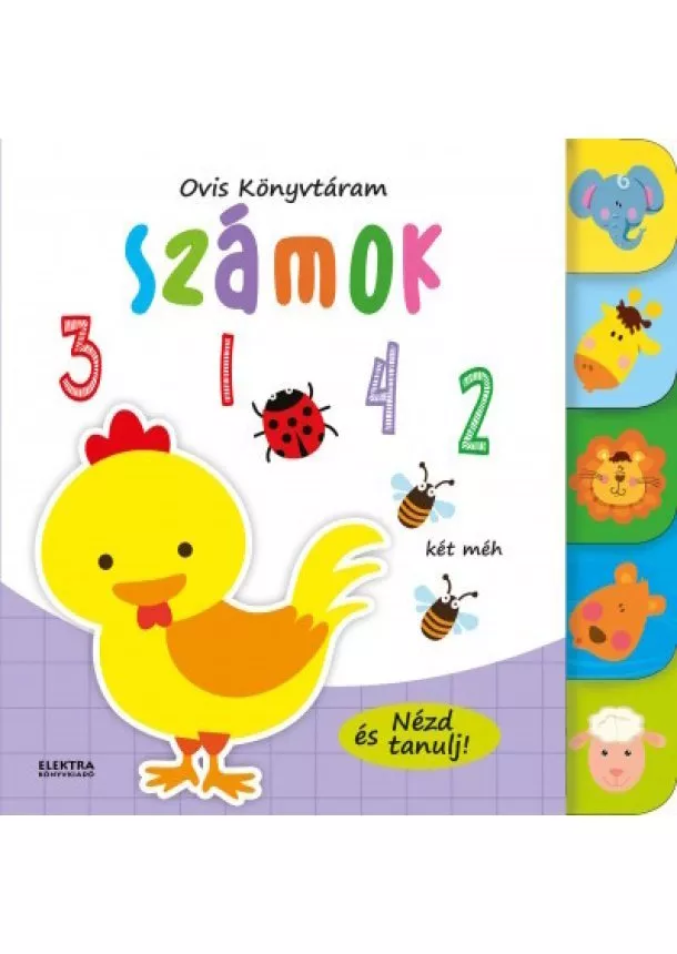 Lapozó - Számok - Ovis könyvtáram