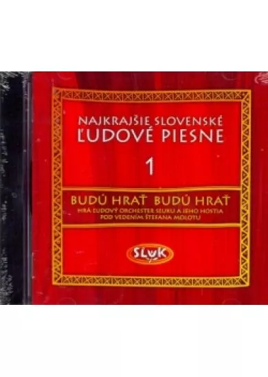Najkrajšie slov. ľud. piesne 1-CD-Budú hrať, budú hrať