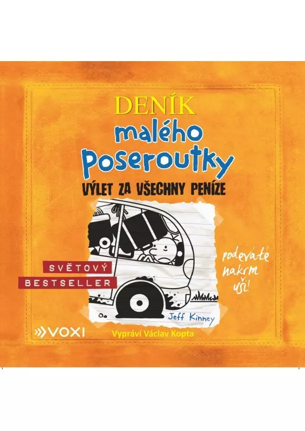 Jeff Kinney - Deník malého poseroutky 9 (audiokniha)