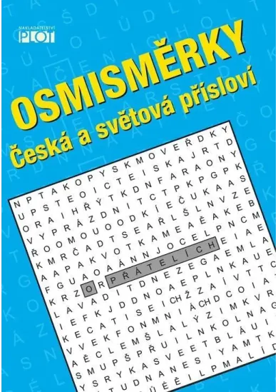 Osmisměrky - Česká a světová přísloví