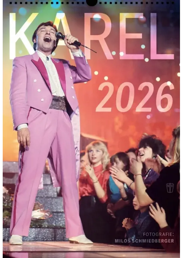 Kalendář 2026 Karel Gott