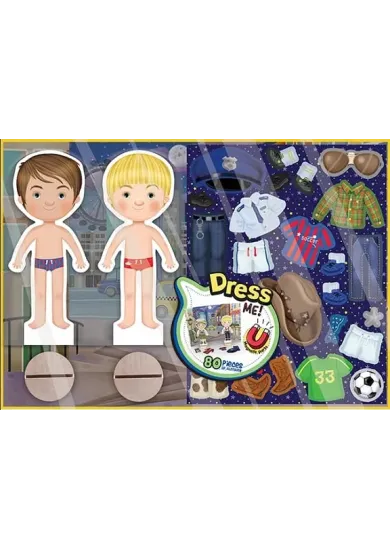 Magnetické bábiky v sete Najlepší kamaráti